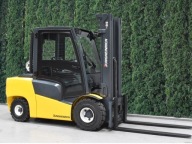Wózek widłowy Jungheinrich DFG435s 3,5 t diesel triplex 4,4 m | 2014