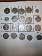 Kolekcja monet polskich, monety polskie 20 szt