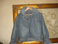 PILOTKA- RAMONESKA -R-S-SKÓRA NATURALNA -KOŻUCH -CUDNA.