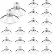 Zestaw mocnych przyssawek z gwintem M4/M5 i nakrętką M5 Trwałe