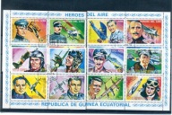 A26267)WW 2: Aequatorial-Guinea 1070 - 1085 VB gest.