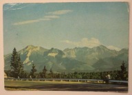 Panorama Tatr z Głodówki, 1969 rok