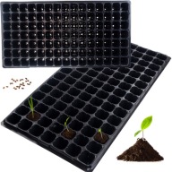 Doniczka tworzywo sztuczne czarny Martom 54 cm x 28,5 x 5 cm