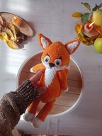 Lis/ lisek dekoracja rękodzieło