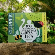 Herbata czarna ekspresowa Clipper Everyday Organic 160 sztuk
