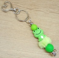 Brelok do kluczy Żabka Żaba zawieszka 6423 Oliwia Kurowska, Kuba Kurowski