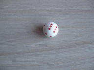 Stara kolekcjonerska okrągła kostka do gry