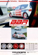 Plakat A3 - JDM BBR Competition Wheels (Civic)