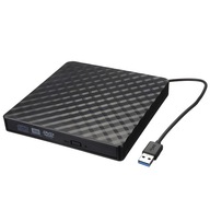 zewnetrzny napęd nagrywarka CD DVD przenośny do laptopa komputera USB