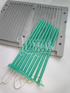 Forma do robienia długich cerkownych świec 18 cm 20 sztuk (grubość 6 mm)