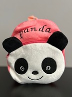 Plecak przedszkolny wielokomorowy, dziewczynki, różowy, prezent