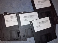 Zestaw - dyskietki 3,5" - 11szt