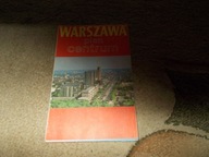 Warszawa autobusy tramwaje stary plan centrum miasta