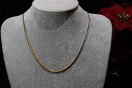 ŁAŃCUSZEK ZE STALI CHIRURGICZNEJ 316L POZŁACANY