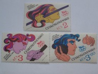 Czechosłowacja - Olimpiada Montreal 1976 - Mi. 2308-10 **