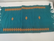KILIM BIEŻNIK SERWETKA PŁÓCIENNY SKANDYNAWSKI WZOREK HAFTOWANY
