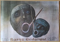 Stasys Eidrigevicius - Borys Godunow - plakat