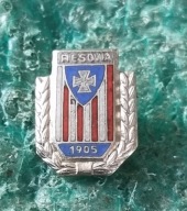 ODZNAKA RESOVIA RZESZÓW HONOROWA SREBRNA - WERSJA MAŁA