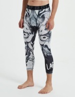 Legginsy Kompresyjne Męskie - LAFROI – MMA, Crossfit, Siłownia - 3/4 - LG