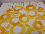 VINTAGE TKANINA MATERIAŁ DESIGN MARIA VINKA 2011 SWEDEN ORYGINALNA