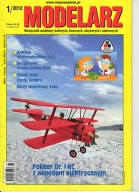 Modelarz 1/2012 amfibia Sz-2, czołg Anders B/W