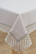 Luksusowy obrus koronkowy - plamoodporny