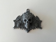 Ozdoba na ścianę z czaszką 3D druk
