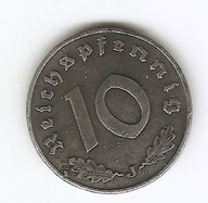 10 Riechspfennig 1940 J III Rzesza