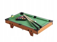 ZESTAW MINI STÓŁ DO BILARD-U BILARDOWY POOL BILE ROZRYWKA GRY