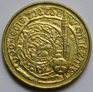 Polska 2 złote 2000 - Zjazd w Gnieźnie - Gniezno - stan 2