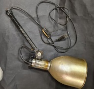 ZALIMP Warszawa RF-03 lampa PRL 1978 reflektor 150W + uchwyt zaciskowy