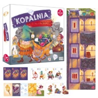 GRA PLANSZOWA KOPALNIA DIAMENTÓW PRZYGODA W POSZUKIWANIU SKARBÓW PREZENT 7+