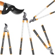 SEKATOR NOŻYCE RĘCZNE TELESKOPOWE REGULOWANE DO DRZEW KRZEWÓW GAŁĘZI