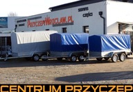 Rydwan Euro C750 2osiowe niehamowane NOWE Przyczepy lekkie z plandeka lub