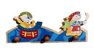 Wieszaki wielokolorowy Bigjigs Toys Piraci