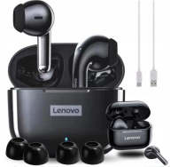 Słuchawki bezprzewodowe douszne Lenovo LP40 PRO CZARNY/BIAŁY