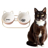 Zestaw trzech misek do karmienia Stimex ceramika 600 ml