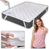 OCHRANIACZ NA MATERAC 140x200 WODOODPORNY PIKOWANY POKROWIEC ANTYALERGICZNY