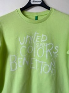 BENETTON KOSZULKA chłopięca z długim rękawem róż 2XlL 11-12 lat 160