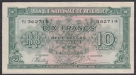 Belgia 10 Franków 1943