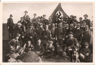 NIEMCY 1922 ROK SWASTYKA -fotografia