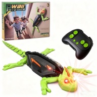 Gekon interaktywny jaszczurka robot zdalnie sterowany RC pełza po ścianie