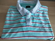 Koszulka męska XL polo bawełna zgrana efektowna kołnierzyk