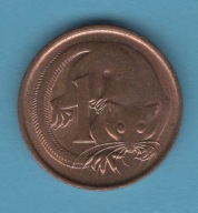 (3AU10) Australia 1 cent, 1976