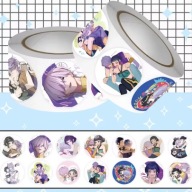 Rolka 500 naklejek, etykiety obrazków kpop demon hunters nagrody