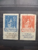 1922 NIEMCY D.R. - Mi. 233 - 234 kas.