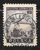 1946 WYDANIE LOTNICZE "DAKOTA" Fi 396 iy5 kas. ZL 10 3/4 C gw/opis