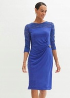 24849 SUKIENKA KOKTAJLOWA KORONKOWA Z KLAMRĄ impreza wesele 40/42