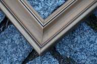 STARA RAMA MEGA DUŻA XXL ZŁOTA DREWNIANA UNIKAT ANTYK 106x84 cm. ZŁOCONA