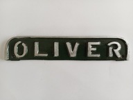 Szyld zabytkowej maszyny do pisania Oliver 3 + gratis instrukcja